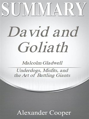 cover image of Summary of David and Goliath